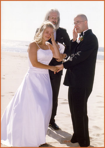wedding on the beach, photography by Jim Stoffer Photography