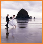 Oregon coast wedding portraits by Jim Stoffer Photography